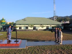 Upacara Bendera 17-an Tri Matra digelar di Makorem 023/KS
