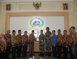Ketua FKUB Dan Rombongan Berkunjung Ke Markas Kodim 0833 Kota Malang