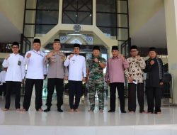 Bersama Forkopimda Koto Solok, Dandim 0309/Solok Hadiri Peringatan Isra’ Mi’raj 1444 H, Di Majid Agung Al Muhsinin