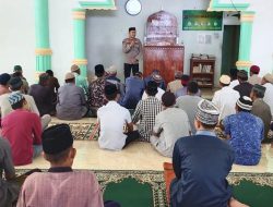 Kapolsek Teluk Dalam Jadi Muazin Shalat Jumat