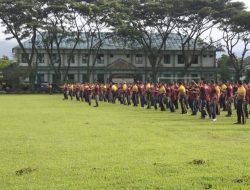 Sinergitas TNI-Polri di Jembrana, Laksanakan Senam SKJ 88 Bersama