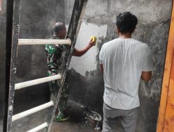 Demi Segera Terwujudnya Masyarakat Dapat Menepati Rumah Layak Huni, Personel Kodim Tabanan Kebut Pengerjaan RTLH