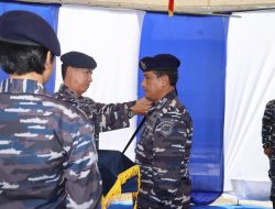 Danlantamal IV Pimpin Upacara Penyerahan Jabatan Danlanal Bintan