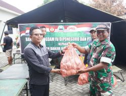 Pangdam IV/Diponegoro Bantu Warga Terdampak Banjir Di Sukoharjo