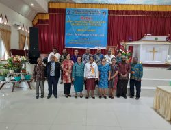 Persit Kodim 1715/Yahukimo Ikuti Ibadah Awal Tahun Organisasi Wanita Kab Yahukimo