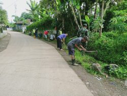 Satgas Citarum Harum Sektor 4 Lestarikan Budaya Gotong Royong