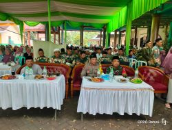 Babinsa Koramil Purwosari Hadiri Peringatan Isra’ Mi’raj dan Santunan Anak Yatim Ke – 24