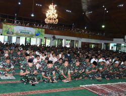 Organik Akmil Mengikuti Kegiatan Istighosah Kubra Secara Virtual