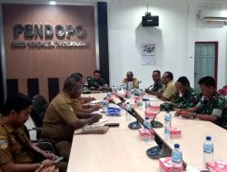 Dandim Merauke Bersama Pejabat Pemda Mappi Gelar Tatap Muka