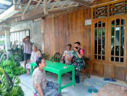 Pererat Hubungan TNI Rakyat, Babinsa Jalin Silahturahmi Dengan Warga