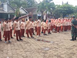 Tanamkan Jiwa Patriotisme Dan Cinta Tanah Air Sejak Dini Babinsa Koramil 0818/20 Tajinan Berikan Materi Wasbang