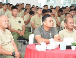 Korem 023/KS Mengikuti Launching Aplikasi ETWPAD dan Penyerahan Seragam PNS secara Virtual