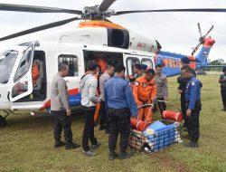 Polri Kerahkan 350 Personel Untuk Mengevakuasi Korban Kecelakaan Helikopter di Bukit Tamiai