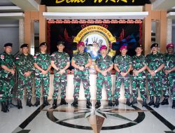 Danlantamal XI Terima Kunjungan Courtesy Call (CC) Irjen Kormar dan Itben Itkormar di Mako Lantamal XI