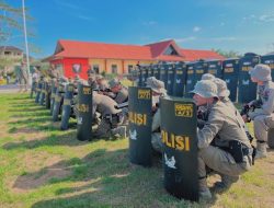 Laksanakan Latihan Penanganan Huru-Hara (PHH) Brimob Kalbar