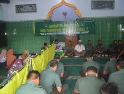 Tingkatkan Keimanan Prajurit, Kodim Boyolali Gelar Isra Mi’raj 