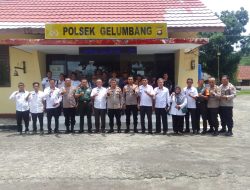 Forkopimda Dan Masyarakat Dukung Usulan Status Peningkatan Polsek Gelumbang Menjadi Type Urban