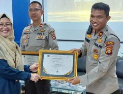 Terbaik Ketiga IKPA TA 2022, Polres Muara Enim Terima Penghargaan