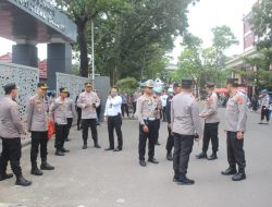 Ratusan Personel Gabungan TNI-Polri dan Brimob Polda Sumsel Disiagakan Antisipasi Unras