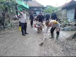 Sinergitas TNI-POLRI Pemda dan Masyarakat Pasca Banjir di Musi Rawas
