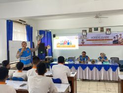Biro SDM Polda Sumsel Laksanakan Sosialisasi Penerimaan Terpadu Anggota Polri TA 2023 di SMKN 1 Palembang