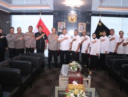 Kapolda Sumsel Terima Audiensi Ketua DPD Persatuan Purnawirawan dan Warakawuri TNI dan Polri (Pepabri)