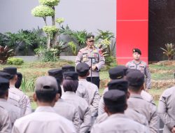 Karo Ops Polda Sumsel Himbau Personel Agar Bersiap Dalam Menghadapi Pelaksanaan Operasi Musi Ketupat