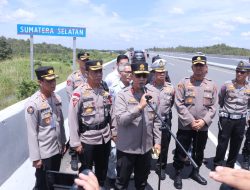 Selama Arus Mudik Akan Ada Dua Pos Pam di Ruas Jalan Tol Palembang- Kayuagung