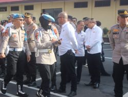 Polda Sumsel Melaksanakan Pengecekan Apel SOC di Hari Libur Dalam Rangka Monitoring Operasi Ketupat Musi 2023