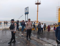 Kapolsek Sungsang Himbau dan Aturan Arus Balik Pemudik Pelabuhan Tanjung Api-api