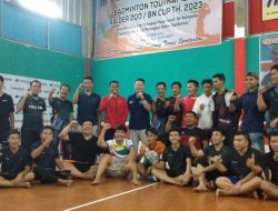 Meriahkan Dirgahayu Raider 200/BN Ke 65, IBS Club Gelar Turnament Badminton