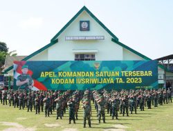 Mayjen TNI Hilman Hadi Buka AKS TNI AD Terbesar Kodam II Sriwijaya TA 2023