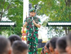 Pangdivif 2 Kostrad Dampingi Pangkostrad Periksa Kesiapan Operasi Satgas Pamtas Mobile TNI di Wilayah Papua Yonif MR 411 Kostrad TA 2023
