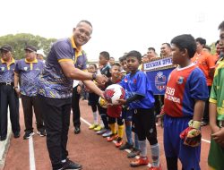 Danlanud SMH Palembang Hadiri Acara Pembukaan Turnamen Sepakbola Antar OPD Piala Gubernur Sumsel Tahun 2023