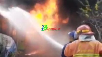 12 Unit Bus Transmusi Mangkrak Terbakar di Terminal Alang-alang Lebar Palembang, Direktur SP2J : Kerugian Masih Kita Hitung