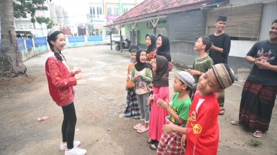 Momen Puteri Anak Sumsel 2023 Fae Bernice Robin Berbagi Pengalaman Dengan Anak Panti Asuhan