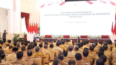 Pj Gubernur Sumsel Agus Fatoni Hadiri Rakor Pj Kepala Daerah se Indonesia, Ini Arahan Presiden Jokowi