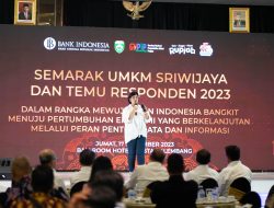 BI Selenggaran Semarak UMKM Sriwijaya dan Temu Responden 2023  