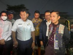 PJ Walikota Palembang Tinjau Jalan Lettu Karim yang Amblas