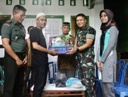 Dandim 1608/Bima Berbagi Kasih Pada Purnawirawan TNI-AD