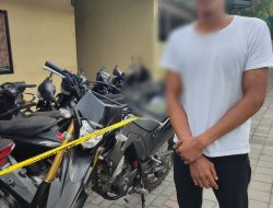 Gara-Gara Curi Motor TNI, Seorang Pria Di Mataram Nikmati Lebaran Di Tahanan 