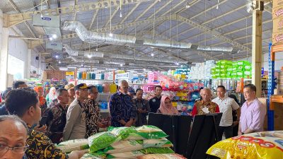 Pastikan Stok Pangan dan Stabilitas Harga, Forkopimda Gresik Sidak Pasar Tradisional dan Modern
