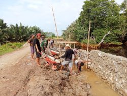 Satgas TMMD Ke 119 Kodim 0401/Muba Memberikan Harapan Masyarakat Kecamatan Lalan