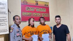 Polres Loteng Tahan Dua Orang Anggota LSM Sasaka Nusantara Dalam Kasus Pengeroyokan