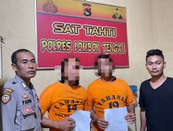 Polres Loteng Tahan Dua Orang Anggota LSM Sasaka Nusantara Dalam Kasus Pengeroyokan