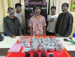 Jaringan Narkotika Terungkap: Polres Lombok Utara Amankan Lima Tersangka