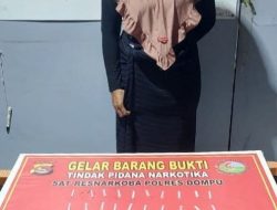 Diduga Kuasai Sabu, Seorang IRT Di Dompu Ditangkap Polisi