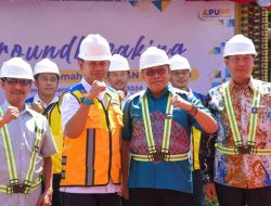 Pj Gubernur Lakukan Ground Breaking Pembangunan Rusun ASN PUPR NTB