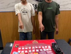 Sat Resnarkoba Polres Sumbawa Ringkus 2 Pria Dengan Ratusan Gram Sabu Di Empang