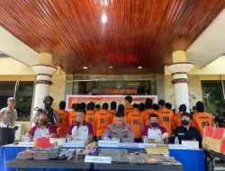 Polres Bima Berhasil Ungkap 15 Kasus Narkoba